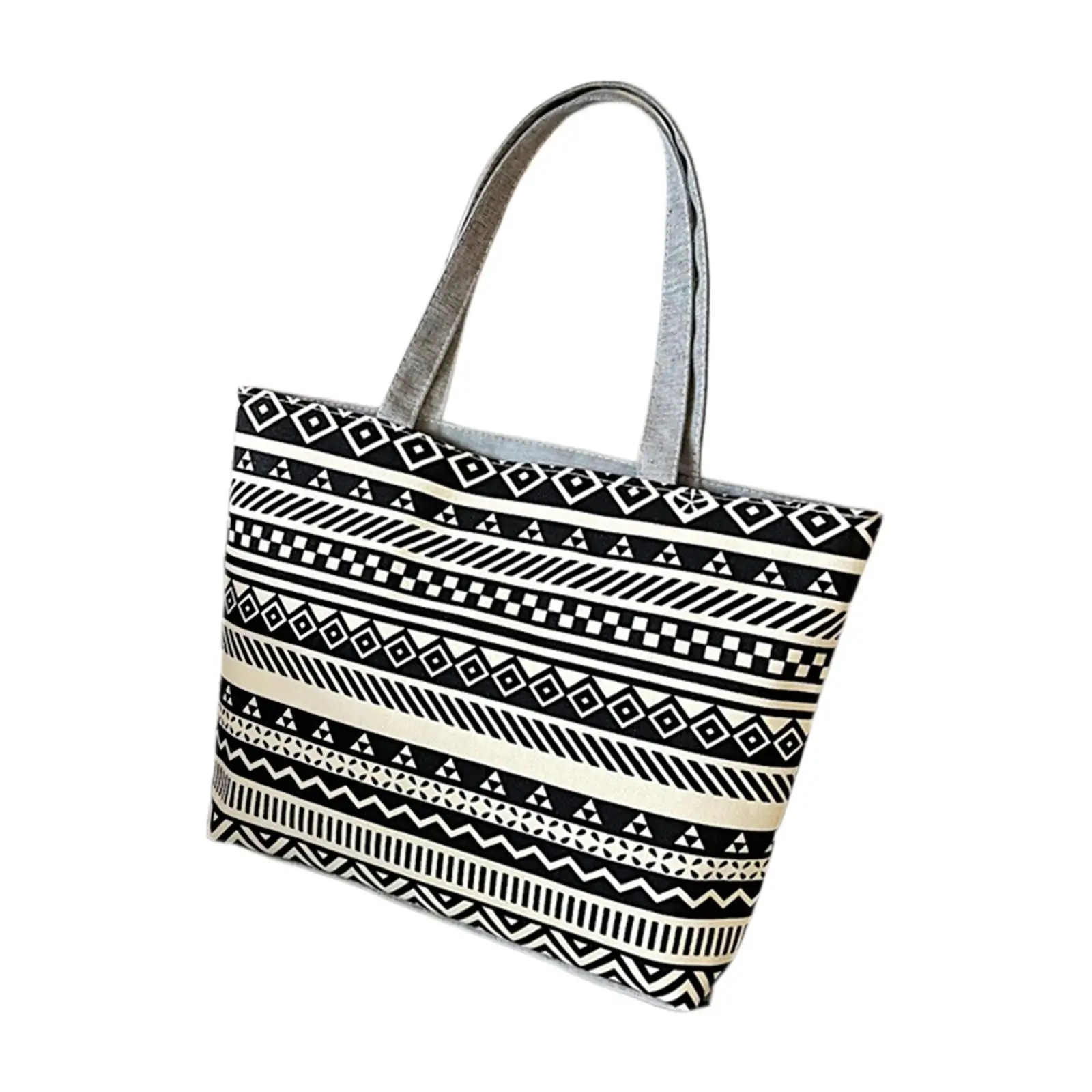 Embroidery Shoulder Bag Women Handbag Large Capacity Shopping Bag for Work