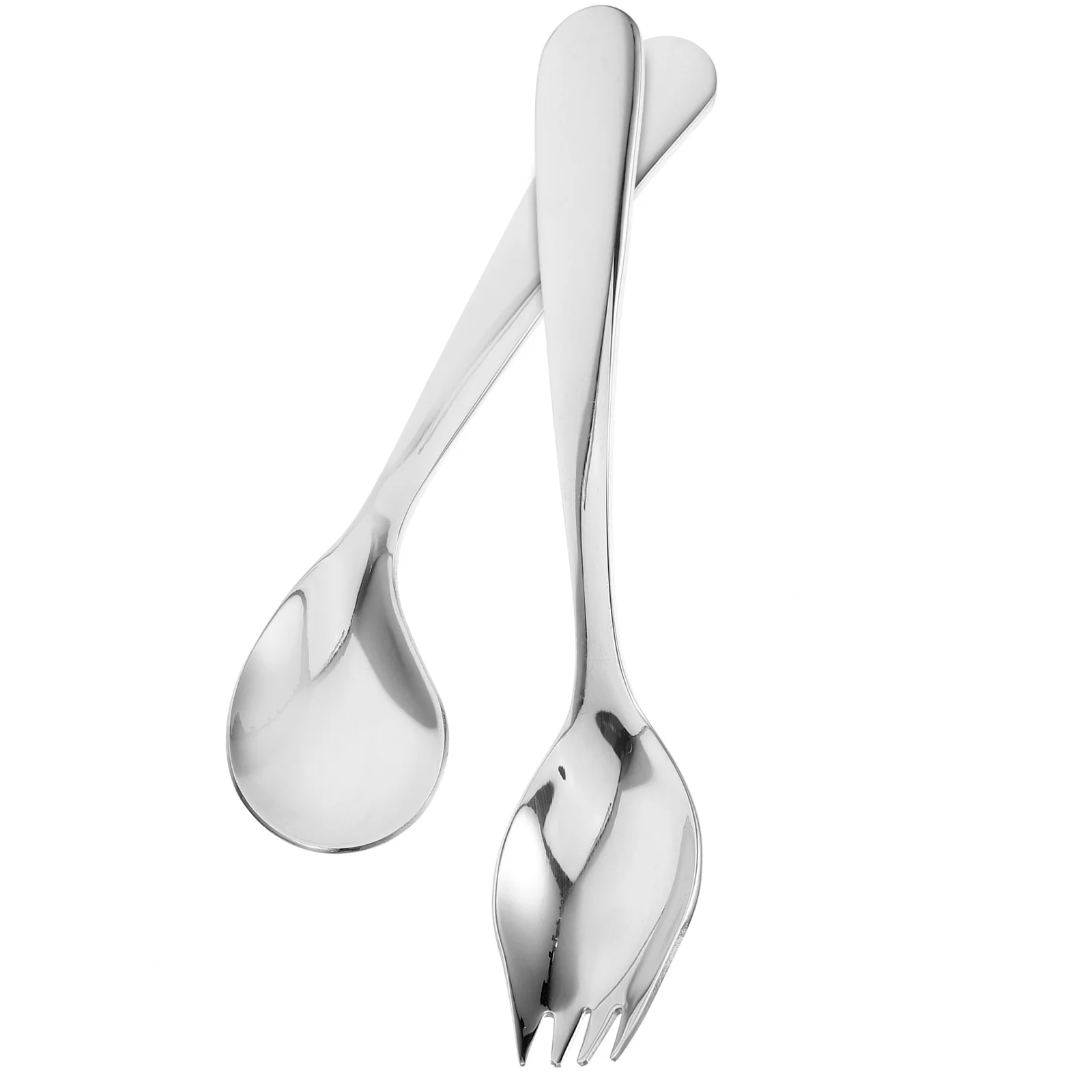 Elderly Tableware The Spoon Fork Angled Metal Eating Feeding Stainless Steel Assist