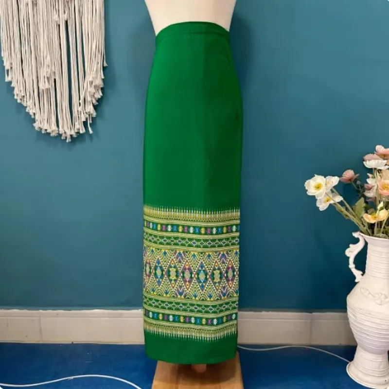 

Thai Yunnan Dai Summer Fashion Daily Traditional Tube Skirt