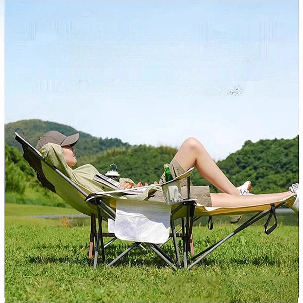 Outdoor Individual Portable Folding Loungers Garden Camping Picnic Backrest Relax Beach Chair Tumbona Plegable Outdoor Furniture