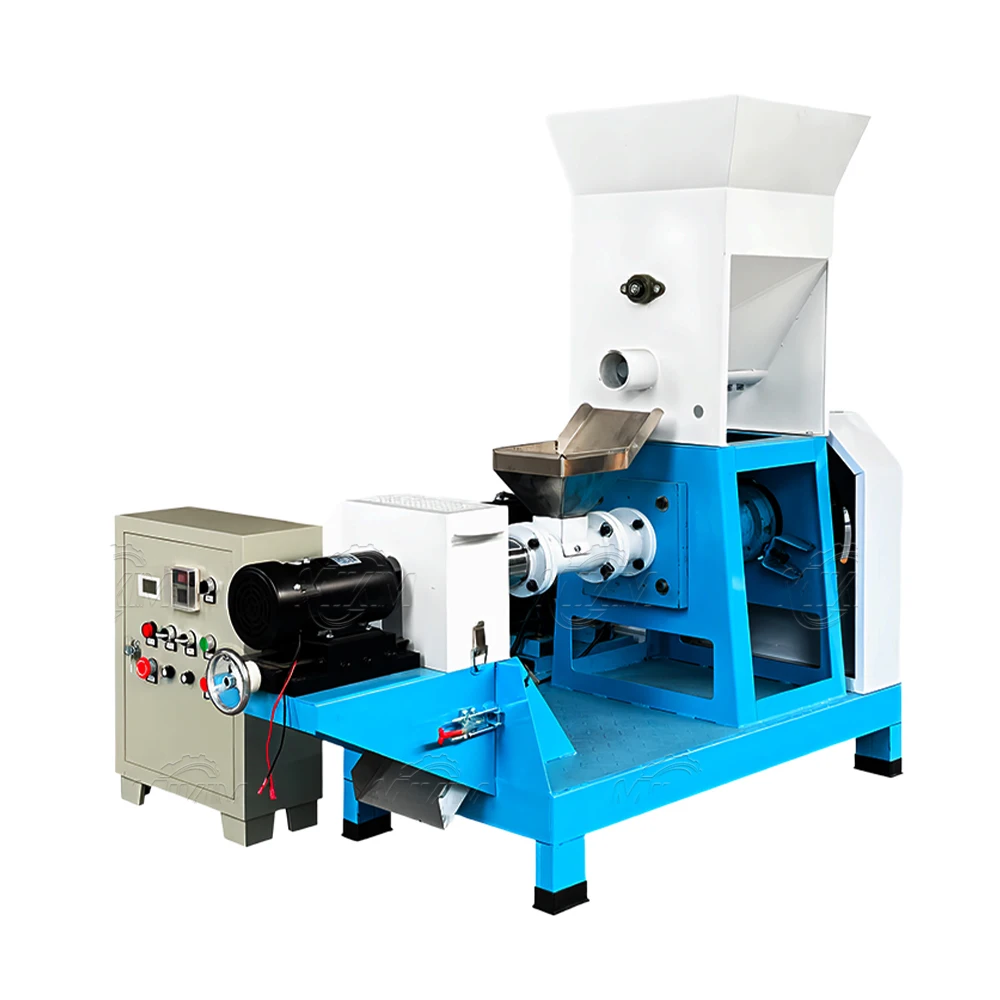 Floating Sinking Fish Feed Pet Dog Cat Food Pellet Extruder Making Machine Equipment