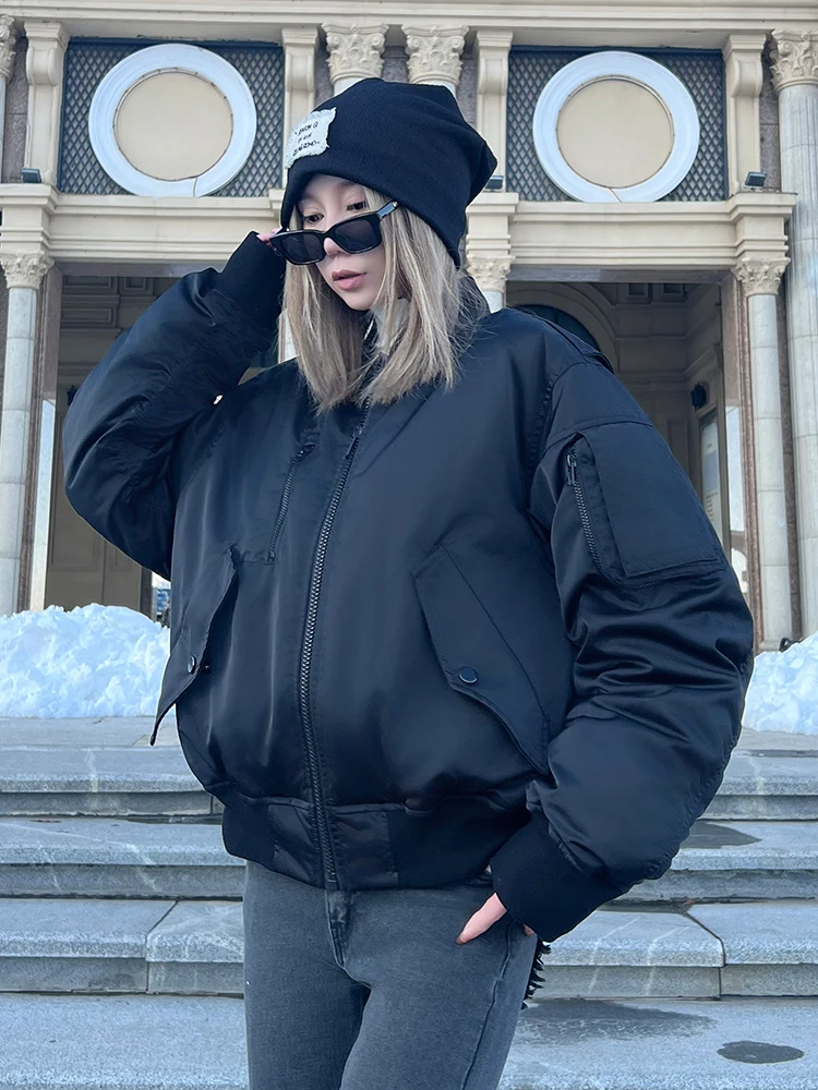 

Bla Du down Puffer Jaet Women's Luxury Thiened Winter Coat Faionable High-End Design White Du Feather 2023