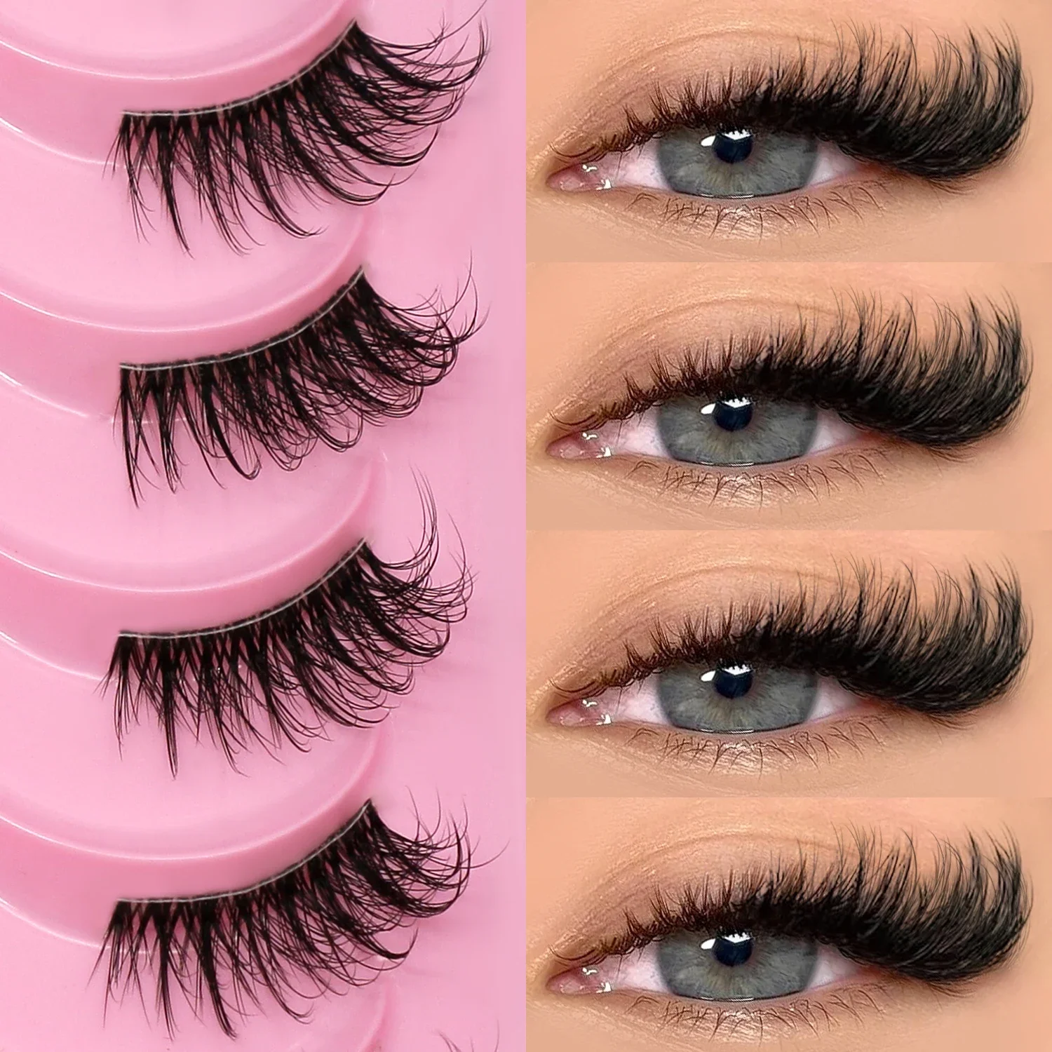 ヴェルトライネ キャットアイ ラッシュ ハーフラッシュ ソフト ナチュラル フェイクミンク つけまつげ ナチュラルルック ウィスピー ウィングエンド エロンゲイテッド フェイクラッシュ メイクアップ