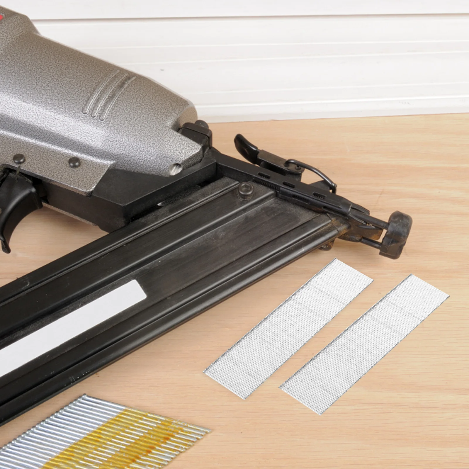 

5000pcs Woodworking Nails Silver Heavy Duty Gauge Straight Nails For Trim Molding Furniture Assembly Fasteners