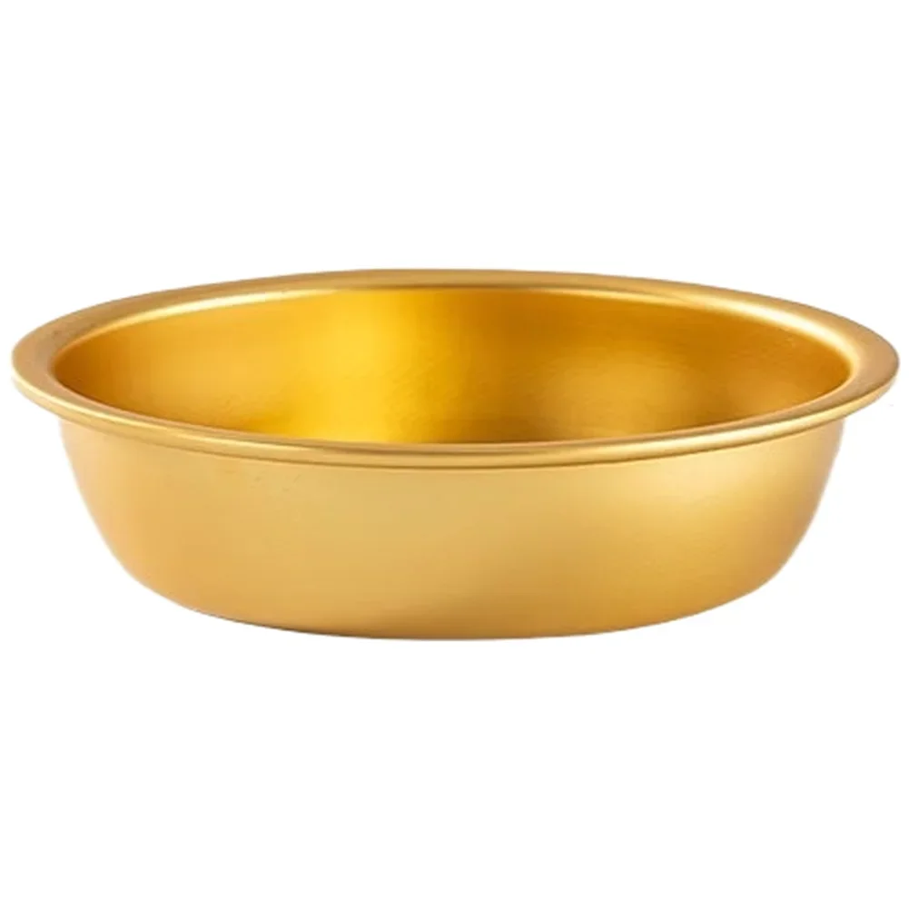 Minimalist Aluminum Bowl for Picnic BBQ Camping Outdoor Entertainment and Indoor Dining Serving Sauces Condiments or Rice Wine