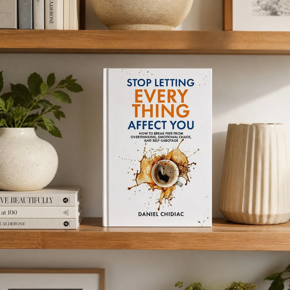 Don't Let Anything Affect You by Daniel Chidiac, paperback, a self-help book for boosting emotional resilience and inner peace