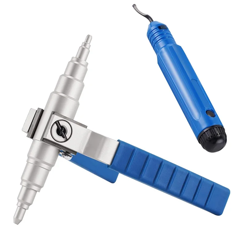 

ABAE-Soft Copper Pipe Tube Expander Universal Hand Tool Manual Refrigeration Tube Expander Kit 3/8In,1/2In,5/8In,3/4In,7/8In
