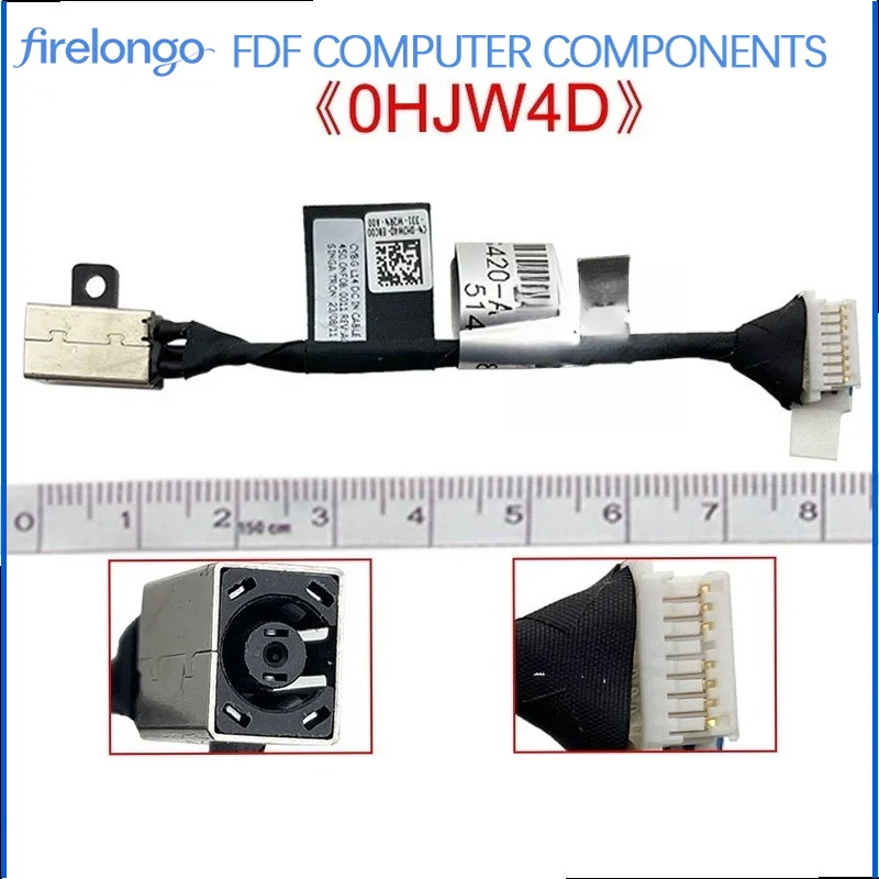 Laptop Charging Port DC Power Jack Socket for Dell Latitude 3420 3430 3520 E3420 E3430