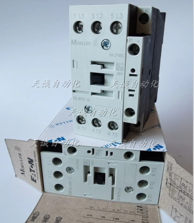 

Original Eaton Admiralty Müller MOELLER Contactor DILMC25-10 M25-01 220V/24VDC/AC