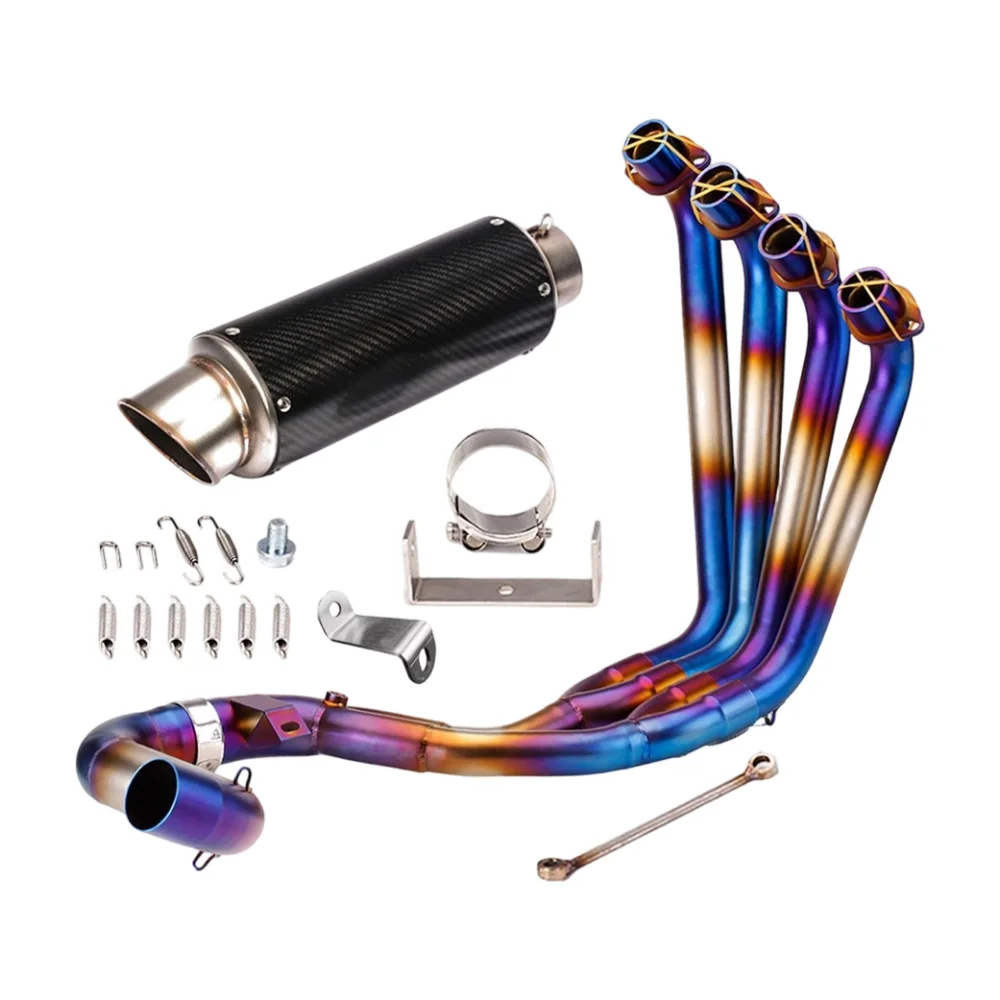 Für Honda CBR650R/F 2014-23 51mm CBR650 Slip-on Auspuffanlage Krümmerrohr Schalldämpfer Auspuffrohre – Detail 2