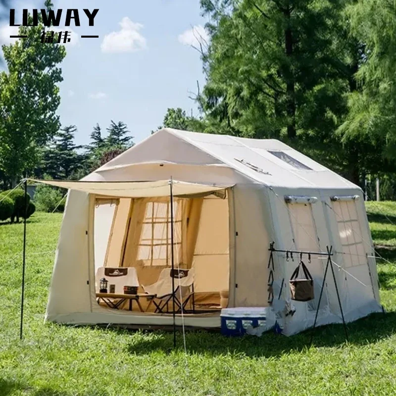 High quality selling Automatic inflatable tent Multi-person camping outdoor garden air tent