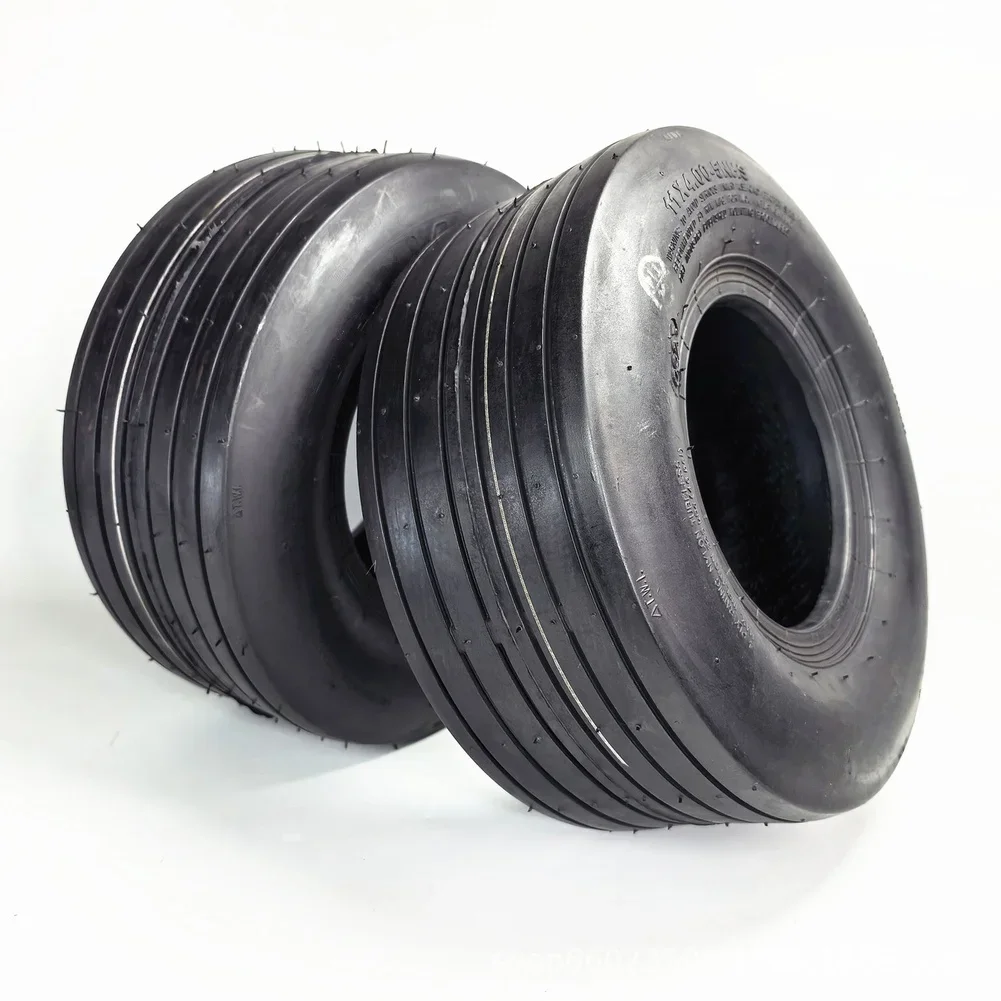Verstärkter 4-lagiger 11x4.00-5 Reifen für Rasenmäher und Go-Karts mit Stabiler Lenkung und Langer Lebensdauer bei Belastung – Detail 8
