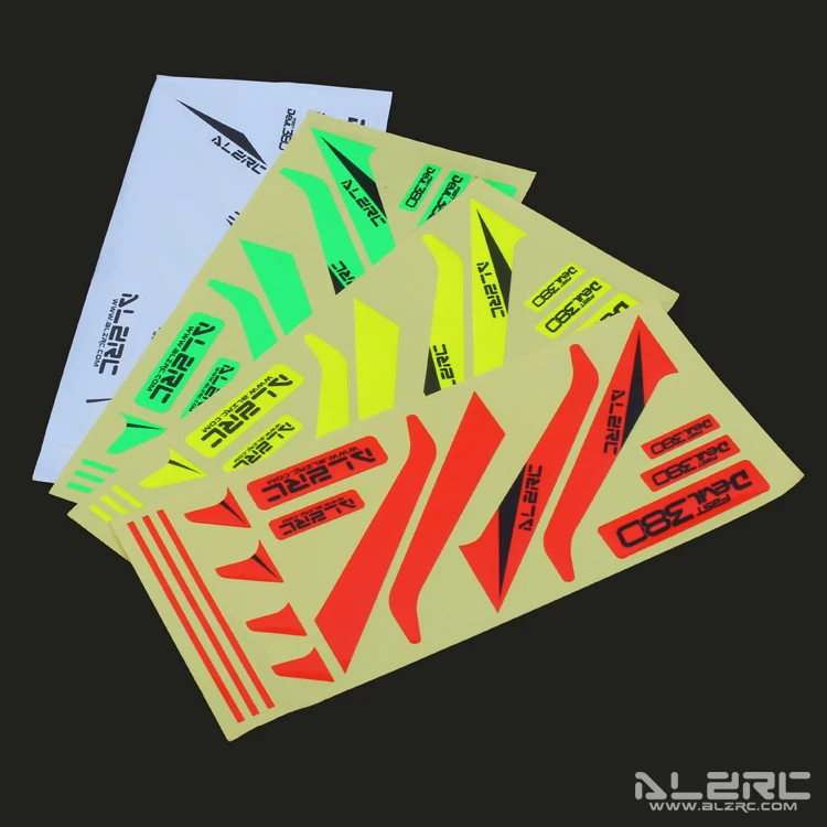 ALZRC - Devil 380 / 420 FAST Replacements Vertical wing sticker