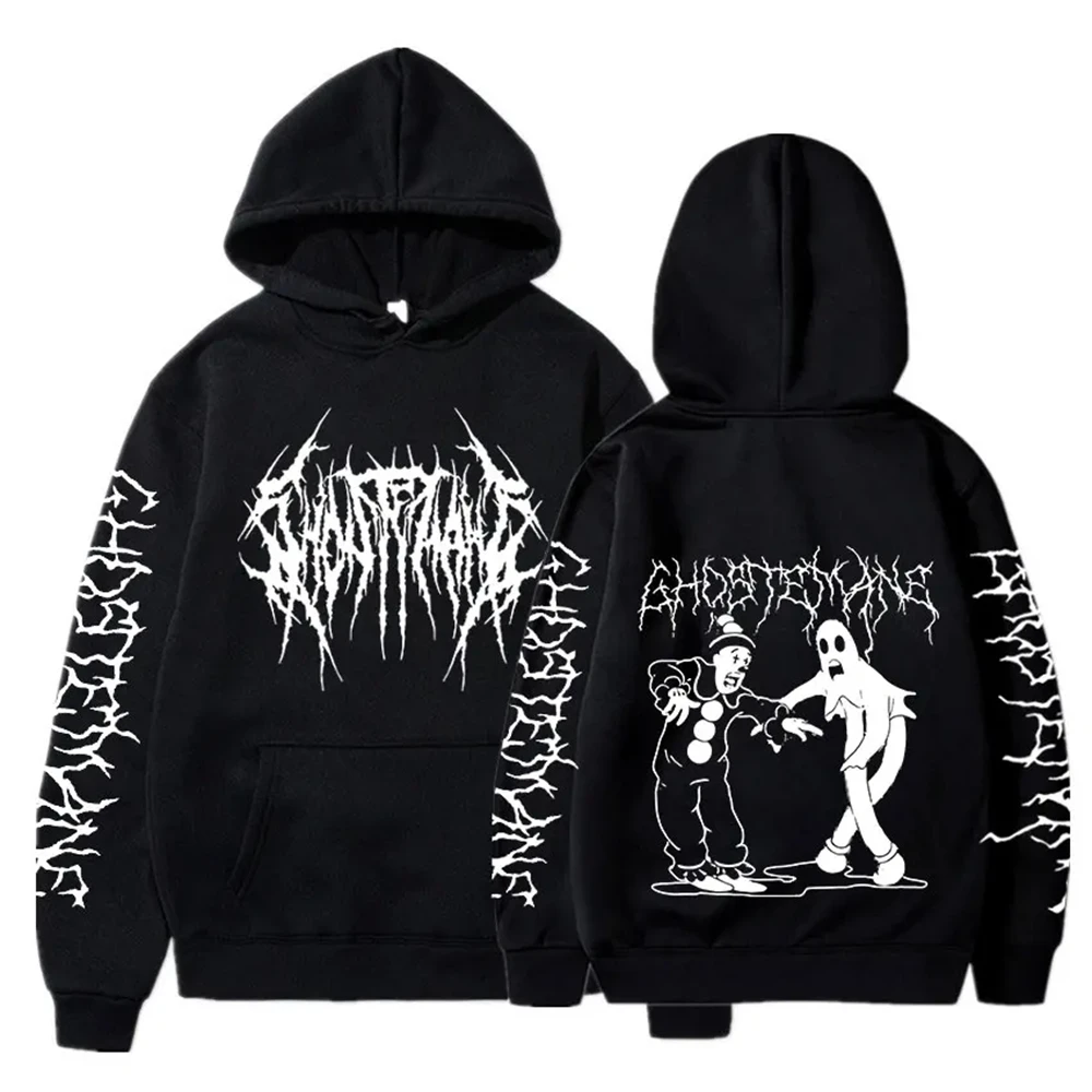 Men Fashion Hoodies Hip Hop Hoodies Sweatshirts Men's Clothing Rapper Sweats Gothic Coats Boy Ghostemane Hoodies