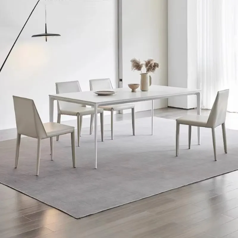 Unique Wedding Dining Table Waterproof Oilproof Design Modern Dining Table Kitchen Salon Luxury Tavolo Pranzo Home Furniture
