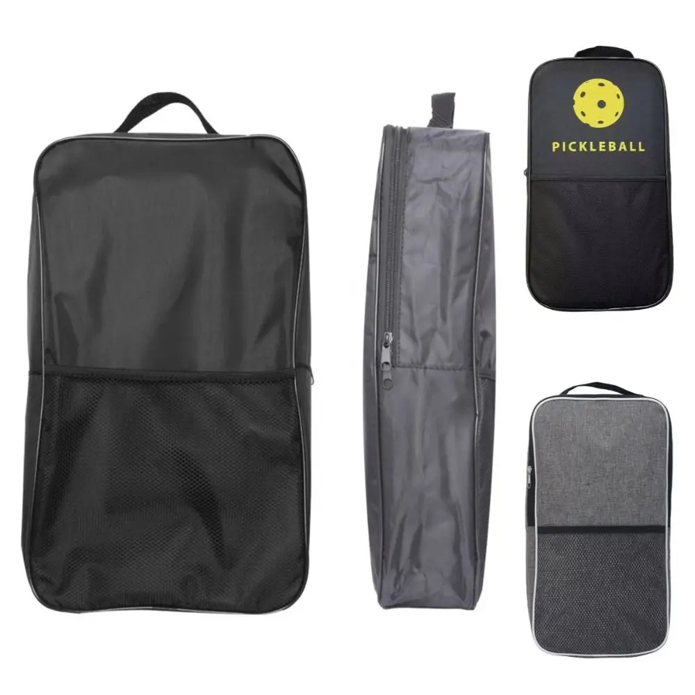 

Waterproof Pickleball Racket Bag Large Capacity Oxford Cloth Pickleball Paddle Protector Double Zipper Lightweight
