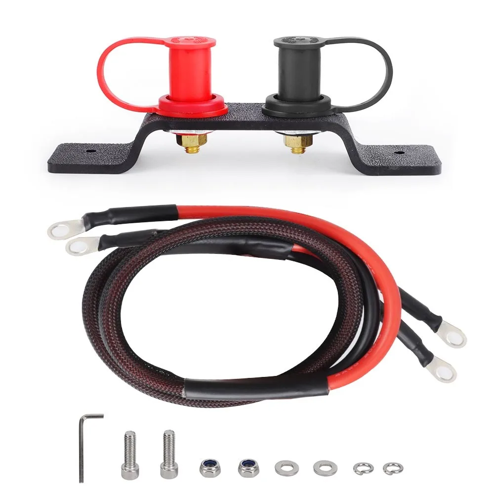 Batterie Post und Verdrahtung Kit Remote Jumper Klemmen für kann am maverick x3 utv atv LKW Auto rv