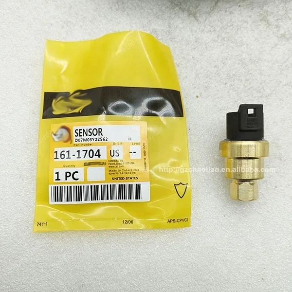 

NewExcavator Spare Parts C9 Engine 161-1704 Pressure Sensor Diesel Engine Parts Oil Pressure Sensor 1611704 For E330C E330D E336