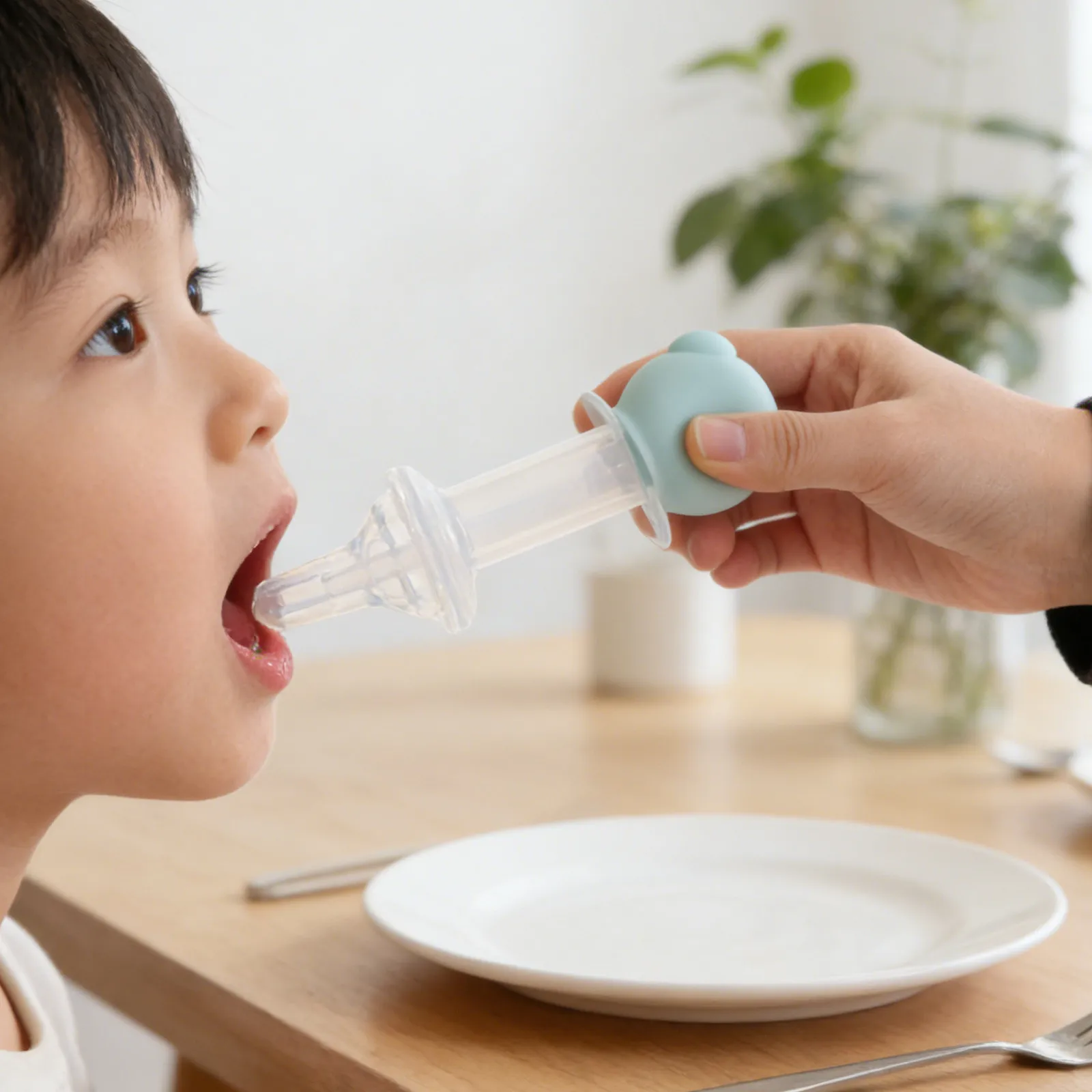 

1Set Choke-Free Silicone Baby Food Squeeze Bottle Feeder Set Adjustable Flow Liquid Dispenser Infant Feeding Essentials Travel
