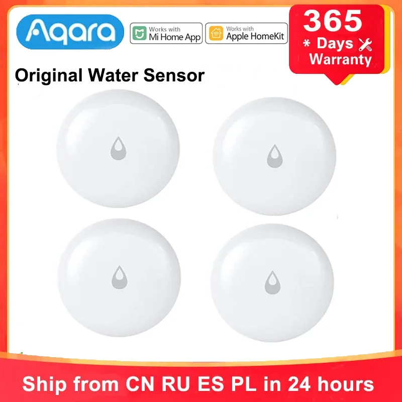 Aqara IP67 Water Immersing Sensor Zigbee Flood Water Leak Detector Smart Alarm Security Soaking Sensor For Xiaomi Home Homekit