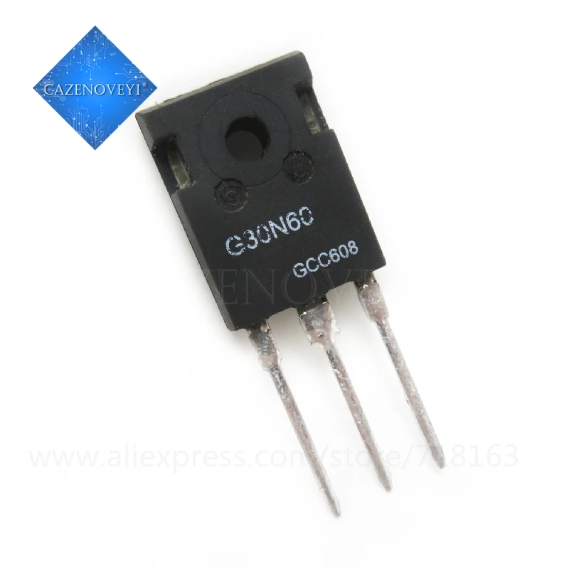 

10pcs/lot SGW30N60HS G30N60HS TO-247 In Stock