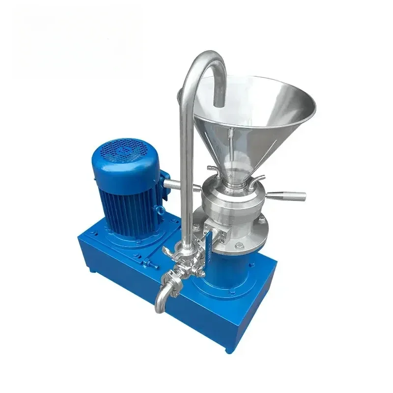 Hot sales Sanitary steel JMF100 sesame peanut making machine colloid mill for bean paste,soy bean milks,tomato paste