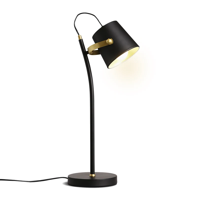 Postmodern fashion desk lamp simple personality designer living room study bedroom bedside eye protection desk lamp