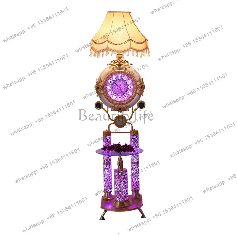 Nordic floor cute creative fashion simple modern coffee table vertical luminous object