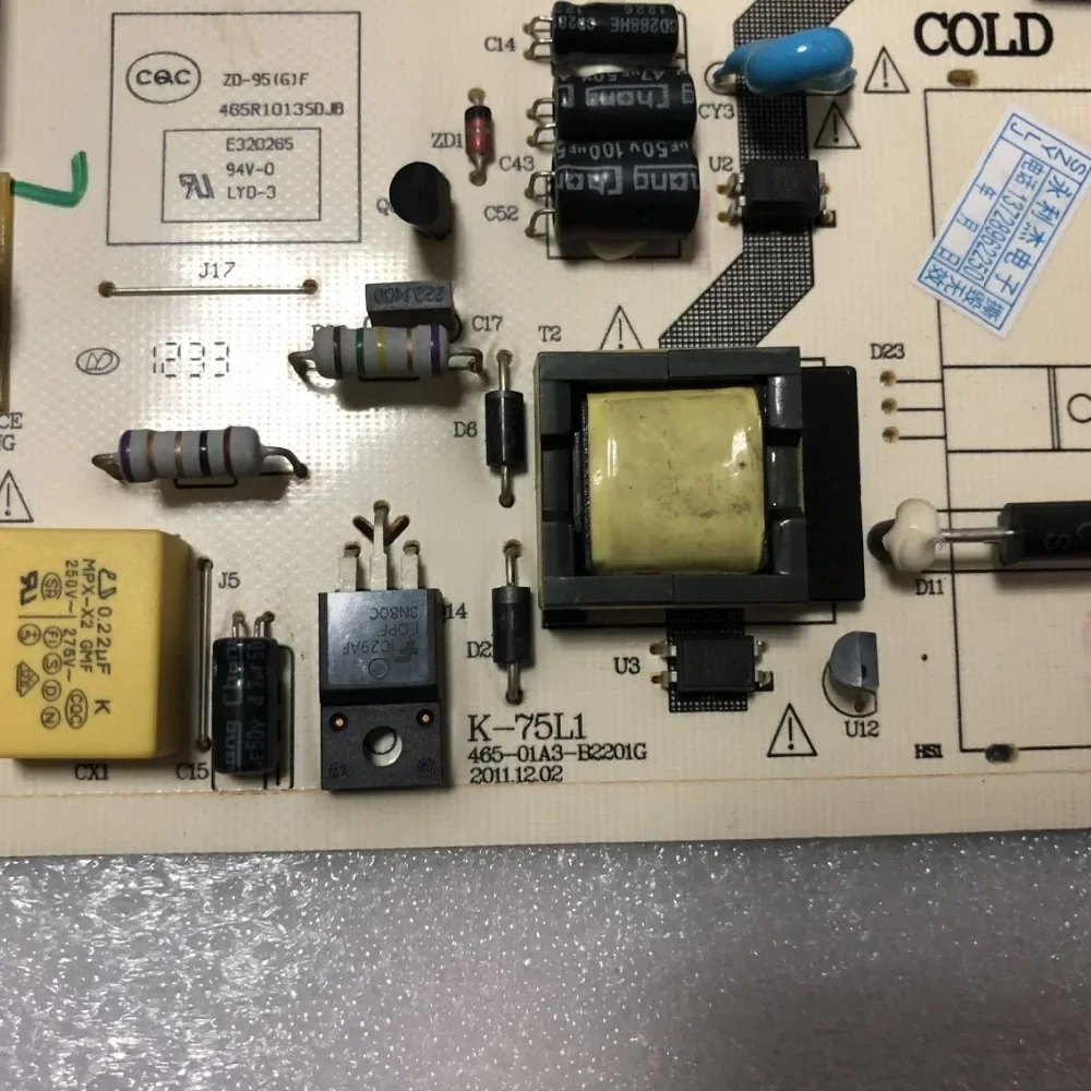 power board for Good quality for 32CE360LED K-75L1 465-01A2-B2201G 465R1014SDJB 465-01A3-B2201G