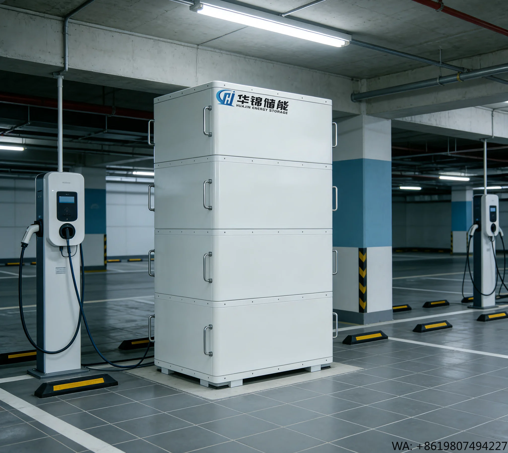 Low Pressure Series 16kWh 6000 Cycle Time LiFePO4 Stackable Split Hybrid/Off-Grid CAN Lithium Ion Battery Pack Solar Home Energy