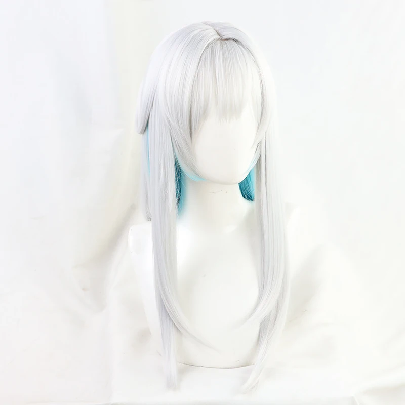 Game Arknights Rosemary Cosplay Wig Anime Game Role Playing Synthetic Hair Halloween Party Prop Synthetic Hair Heat Resistant