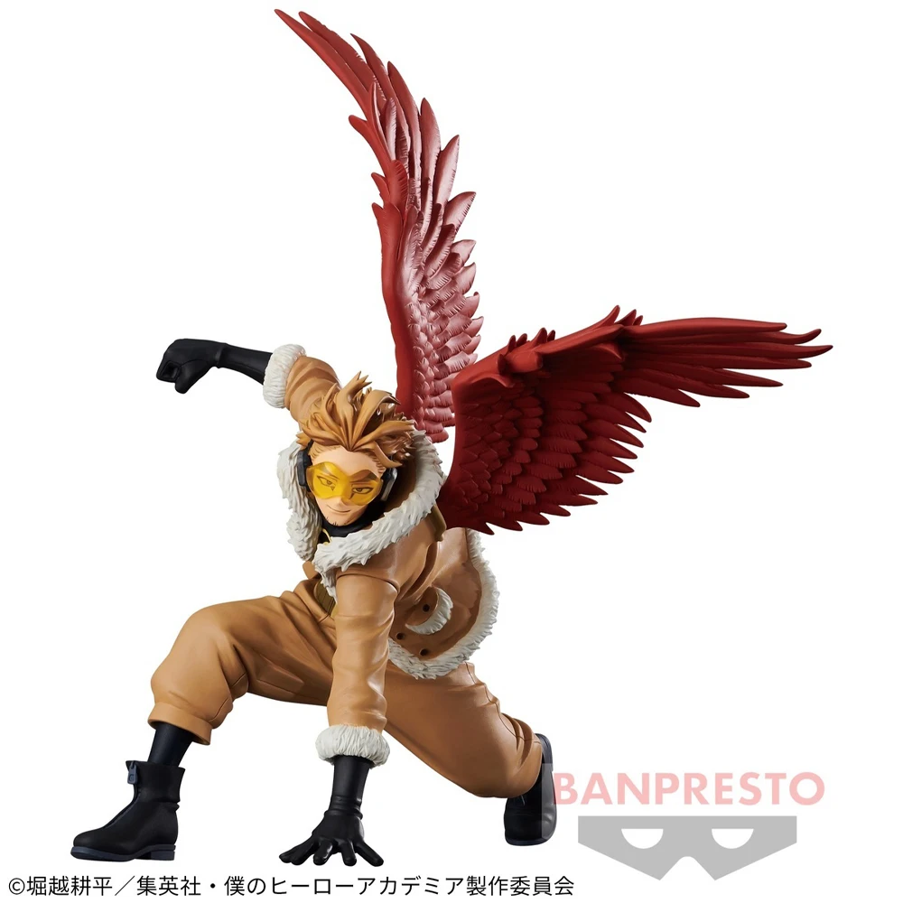 In Stock Original Banpresto The Amazing Heroes My Hero Academia Hawks Figure Anime Genuine Model Toy