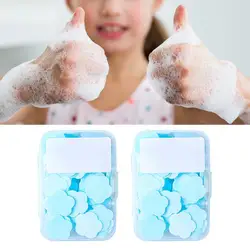 Soap Sheet 4 Box Allergy Free Deeply Moisturizing Disposable  Children's Hand Washing Soap Paper Bathroom Supplies