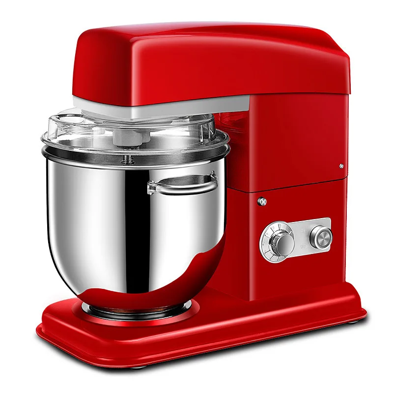 Huishoudelijke Elektrische Stand Mixer 7L 11 Speed Versnellingen Pasta Mixer Huishoudelijke Blender Geluidsarm Ei klop- en kneedmachine