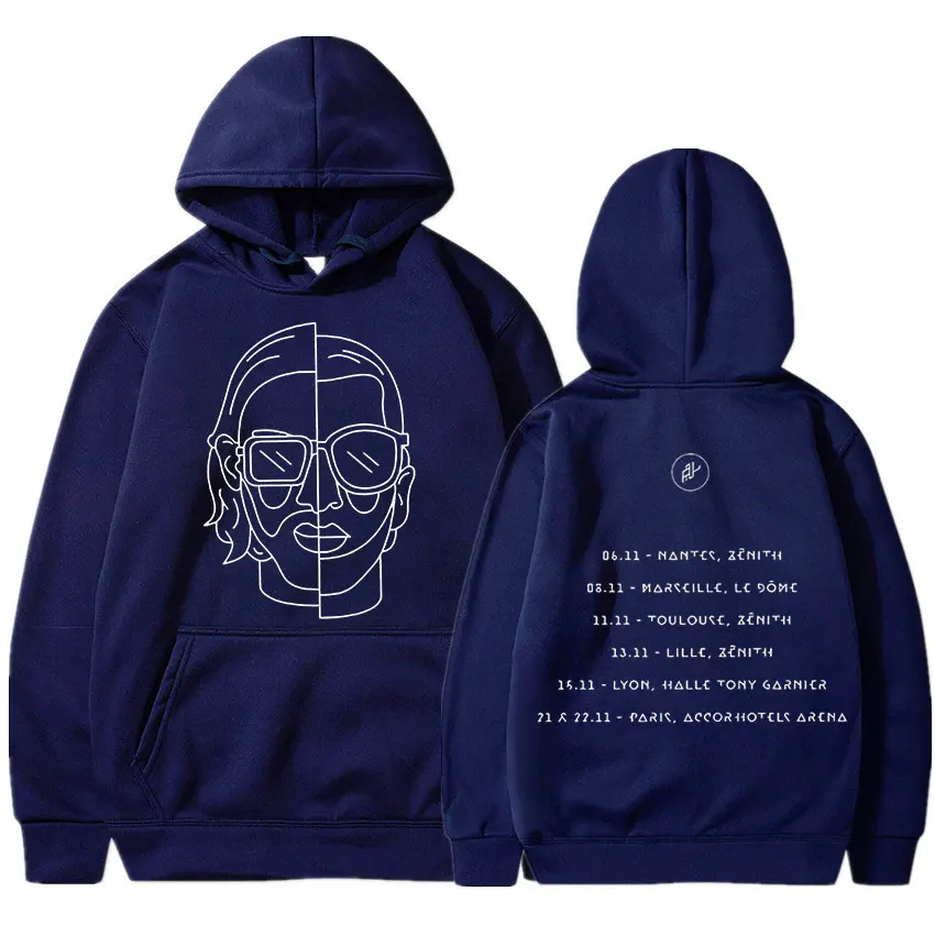 Le Monde Chico Tees Album PNL Hoodie French Rap Band Harajuku Cotton Hooded Sweatshirt Long Sleeve Tops Coat Men Fashion Hoodies