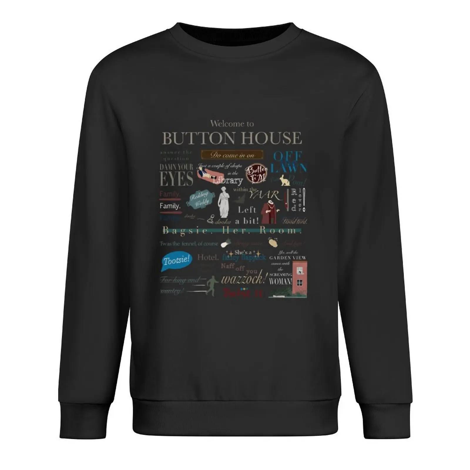 

Ghosts (BBC) Quotes Classic . Pullover men's clothing mens designer clothes autumn jacket men anime clothes autumn sweatshirt