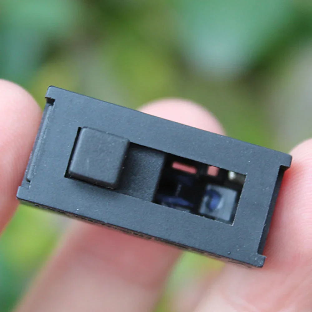 10PCS Micro Mini Black Toggle Switch 3 Gear 4pin Switches Mini Slide Control Switch Electric Band Switch Controller High Quality