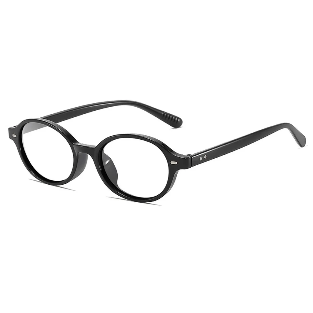 KLASSNUM Eyewear Korean-Style Oval Small Frame Sunglasses Uv400 Sun Glasses Polarized Eyeglasses For Driving Skiing Daily Goggle