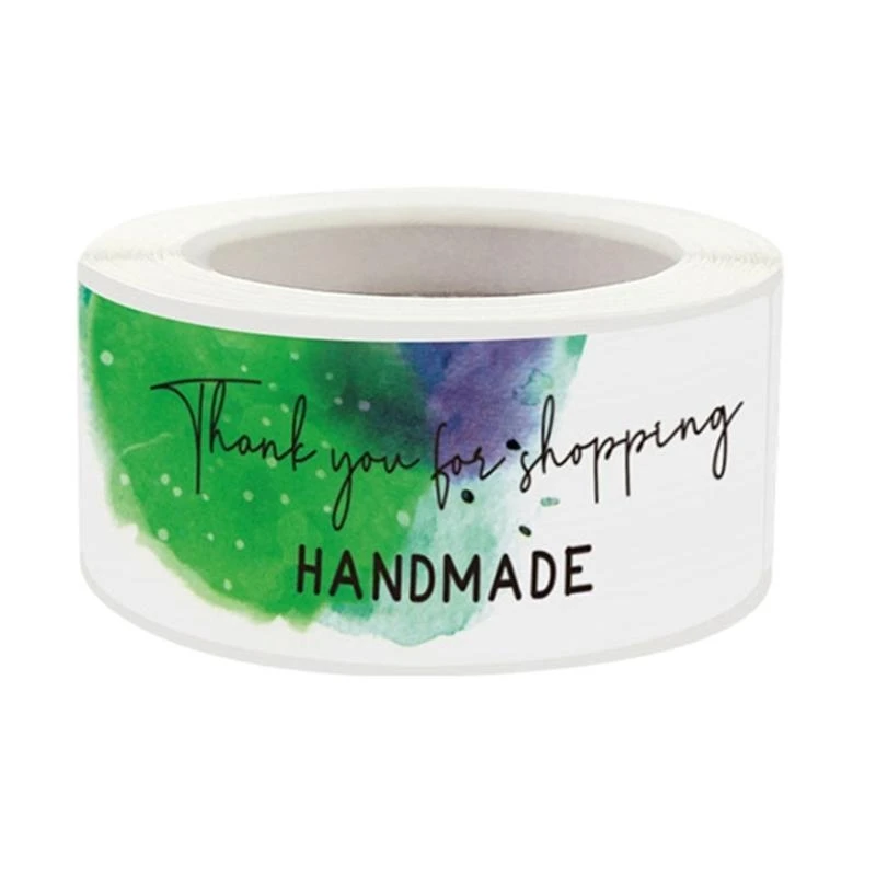 

120Pcs/Roll Thank You Sticker Roll for Gift Wrapping and Envelope Sealing