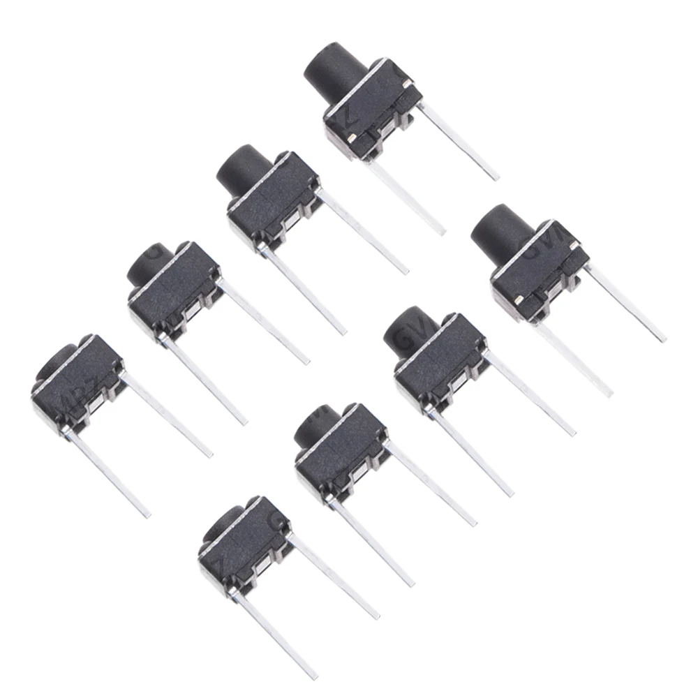 Middle 2Pin 6*6*8 6*6*9 6*6*10 6x6x4.3/5/6/7/8/9/10mm Switch Tactile Push Button Switches 6*6*4.3 6*6*5 6*6*6 6*6*7