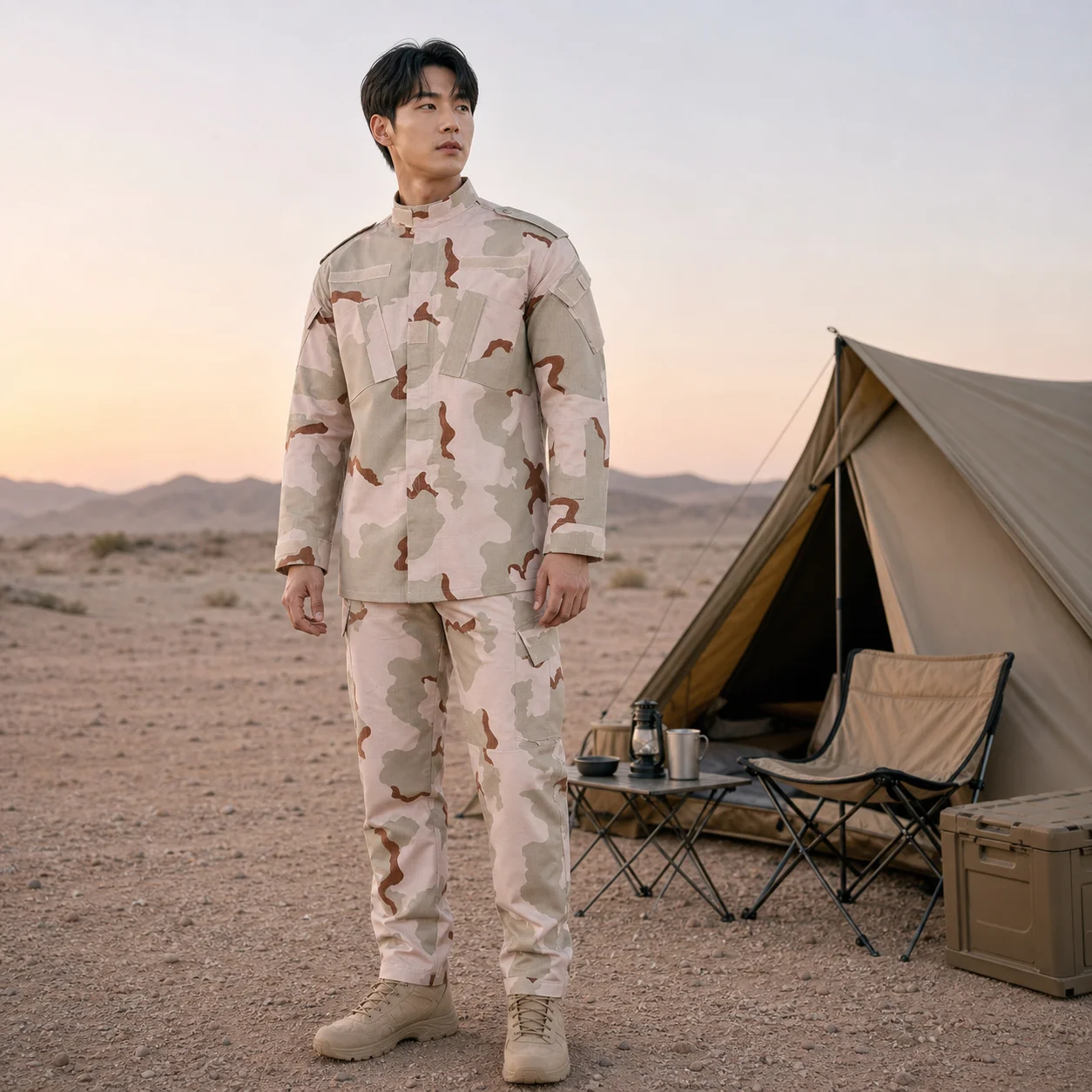 2026 British Ocean Color Cotton Polyester Blue Tactical Tom Training Clothing