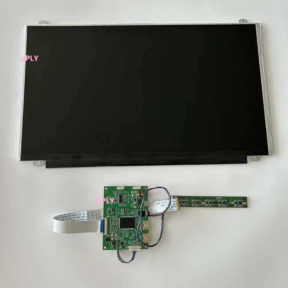 Controller board 2 mini HDMI-compatible + 15.6 inch 1366X768 EDP panel 15.6