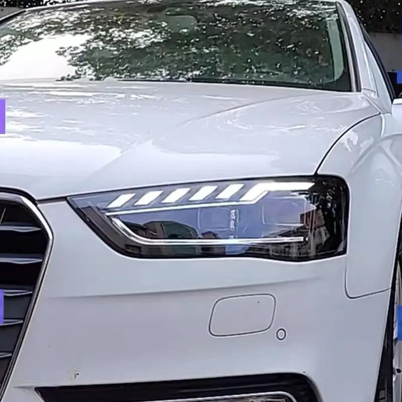 High Quality Auto Lighting Systems For 13-16 AUDI A4 B8PA Q7 Model 6000k Color Temperature Headlights Long-lasting