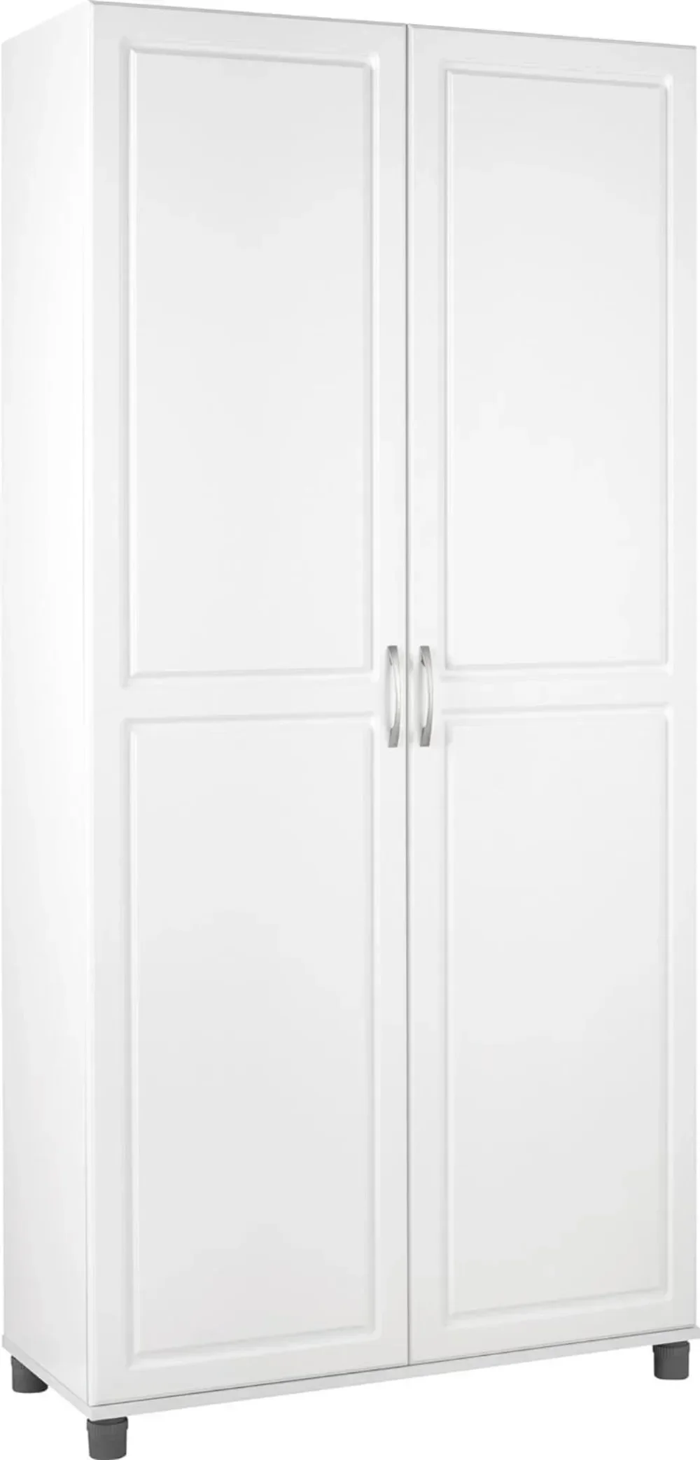 Kitchen cabinets, living room cabinets, multi-purpose lockers， 36" Utility  - White，Living room cabinet