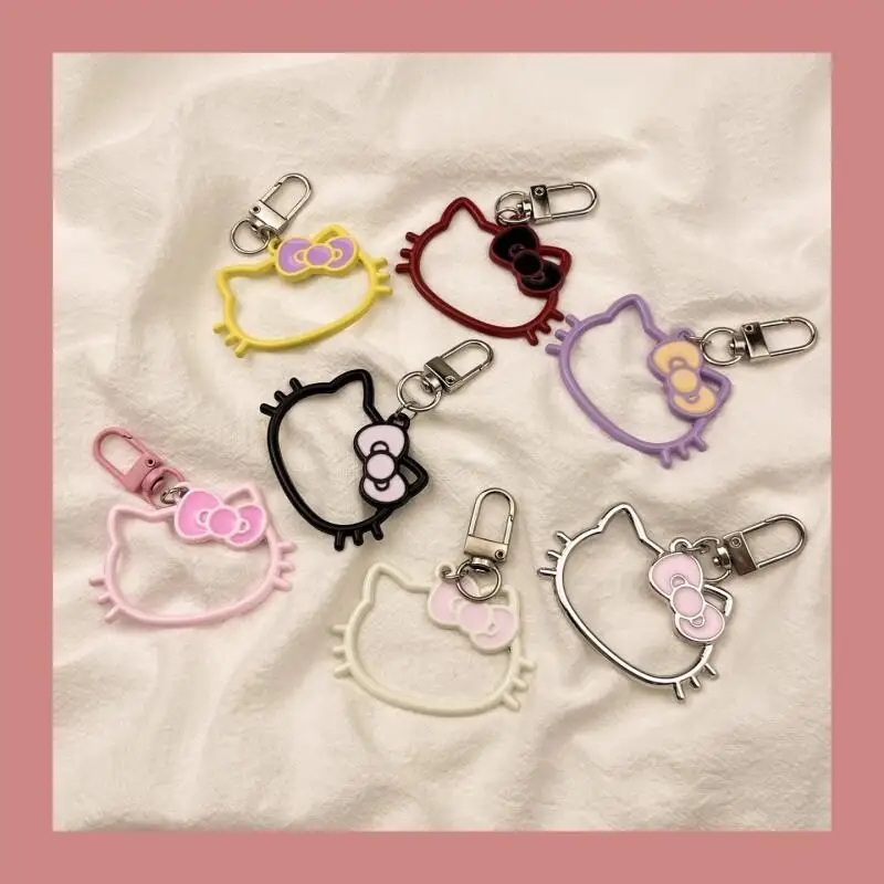 Hello Kitty Alloy Keychain Pendant