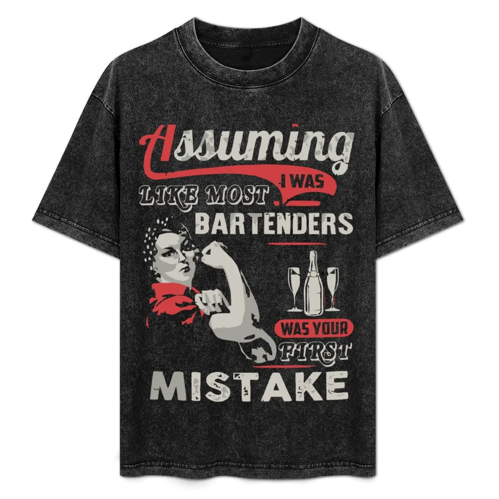 

Funny bartender shirts T-Shirt graphics cheap stuff oversizeds mens clothing