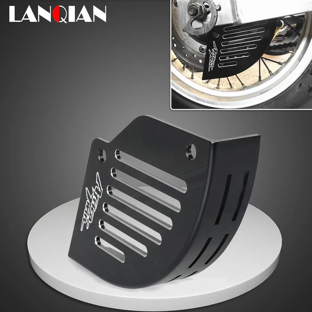 For Honda XRV750 XRV 750 Africa Twin Left and Right Rear Brake Disc Guard Rear Brake Disc Guard Cover Protector XRV750