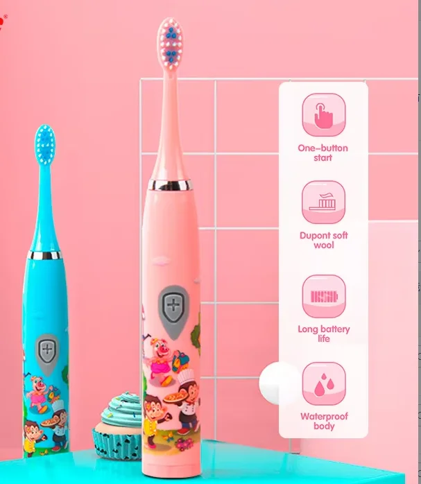 Adult Automatic  Toothbrush Couples Set, Electric Toothbrush Suitable For Home Or Travel Use, Random Brush Head Color