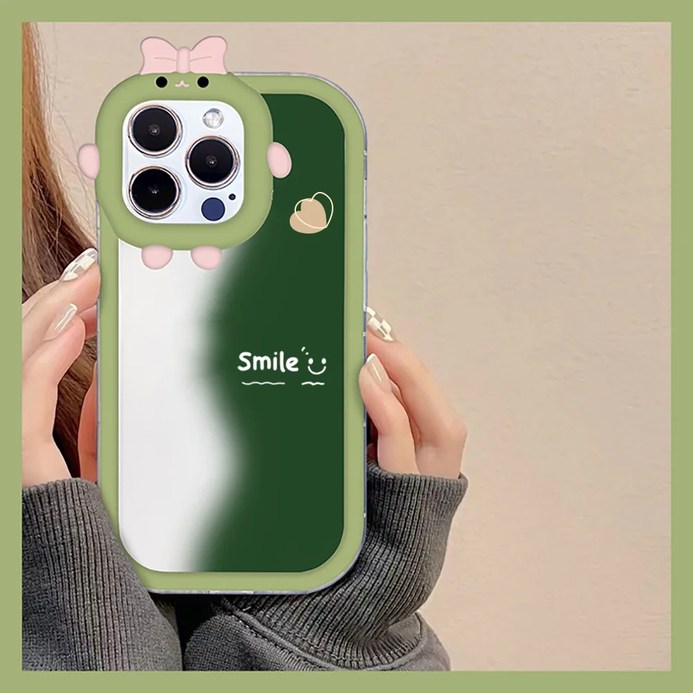 Silicon Bear Case For Xiaomi Redmi Note 11 Pro 12 10 9 8 Pro Little Monster Case Redmi 10C 12C 9C 9A Poco C55 Mi 11 Lite 5G NE