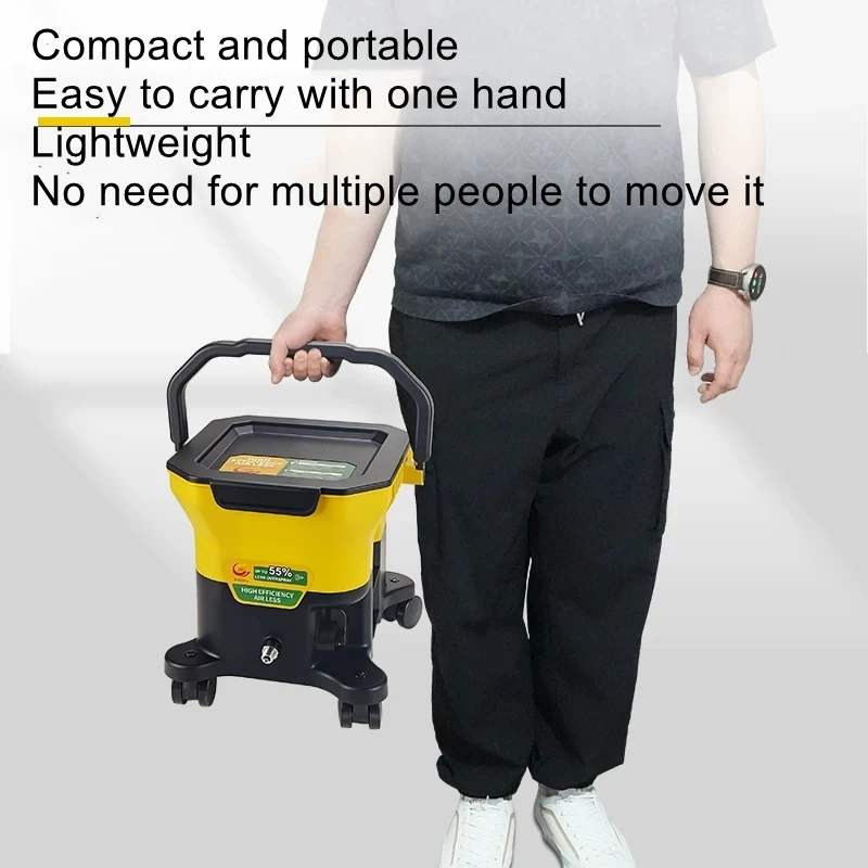 Paint latex paint high-pressure airless spraying machine, lithium battery charging airless power can spray paint machine